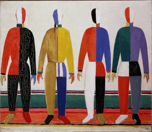 Sporters, of Suprematisme in de contouren van sporters, 1928-32